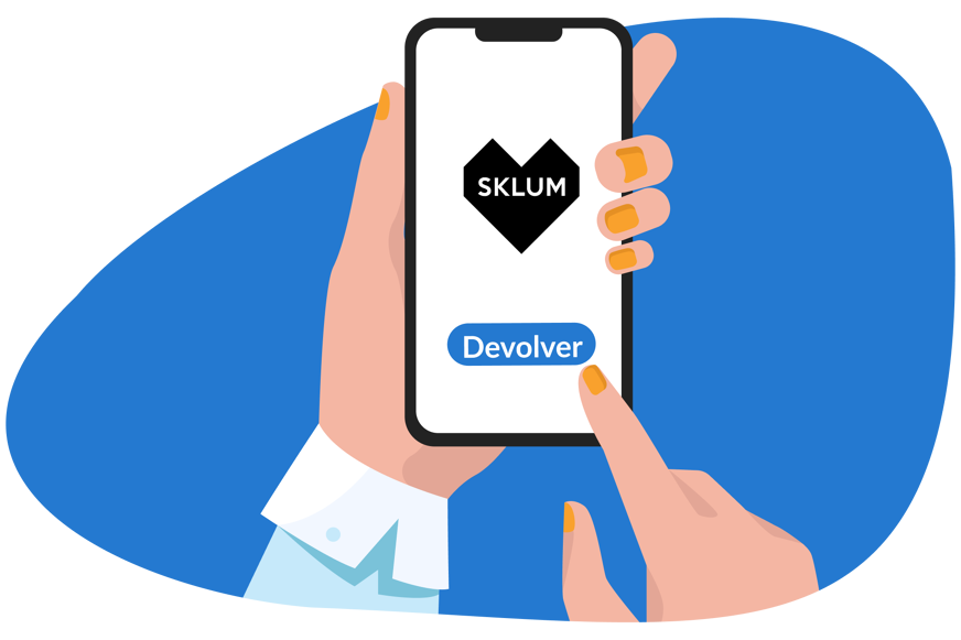 devoluções sklum